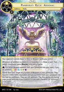 Pandora's Relic Arsenal - Masterpiece: Pilgrim-Memories