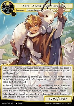 Abel, Apostle of Creation - Masterpiece: Pilgrim-Memories