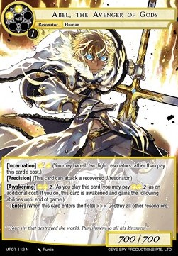 Abel, the Avenger of Gods - Masterpiece: Pilgrim-Memories