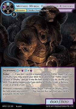 Mother Hydra, Familiar of Cthulhu - Masterpiece: Pilgrim-Memories