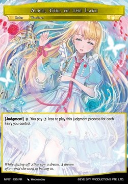 Alice, Girl of the Lake // Alice, Fairy Queen - Masterpiece: Pilgrim-Memories