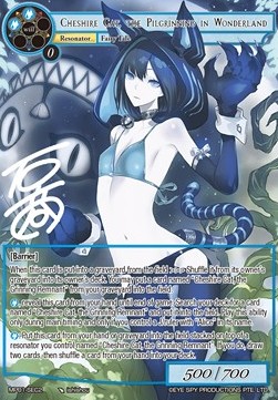 Cheshire Cat, the Pilgrinning in Wonderland (V.2 - Secret Rare) - Masterpiece: Pilgrim-Memories