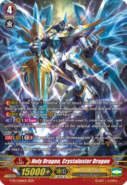 Holy Dragon, Crystaluster Dragon [P-Format] - V-Promos