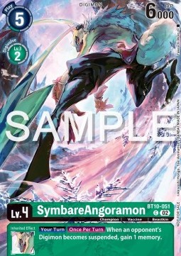 SymbareAngoramon (BT10-051) - Unnumbered Promos