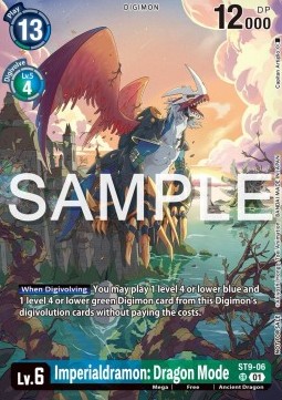 Imperialdramon Dragon Mode (ST9-06) - Unnumbered Promos