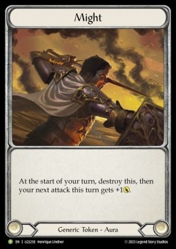 Vigor // Might (Rainbow Foil) - LGS Promos