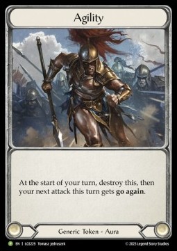 Agility // Gold (Rainbow Foil) - LGS Promos