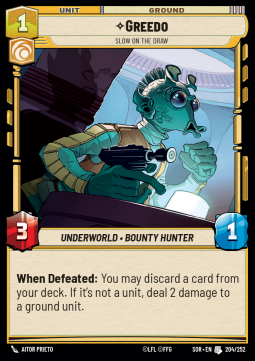 Greedo, Slow on the Draw - Spark of Rebellion