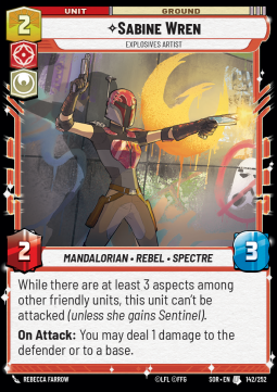 Sabine Wren, Explosives Artist - Spark of Rebellion