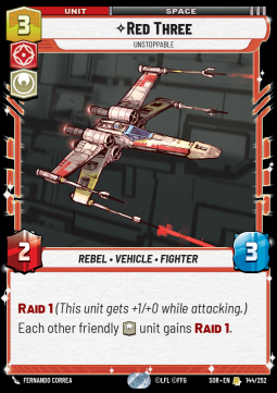 Red Three, Unstoppable - Spark of Rebellion