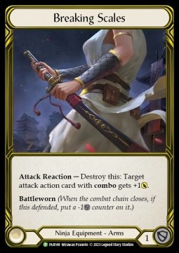 Breaking Scales (Cold Foil Golden) - FAB Promos