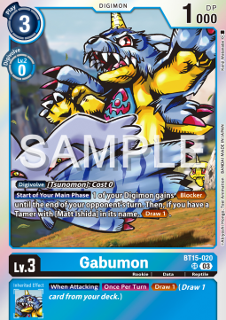 Gabumon (BT15-020) - Exceed Apocalypse