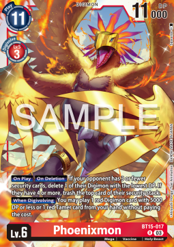 Phoenixmon (BT15-017) - Exceed Apocalypse