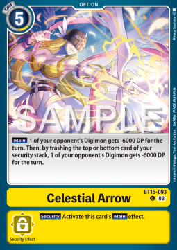 Celestial Arrow (BT15-093) - Exceed Apocalypse