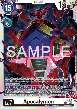 Apocalymon (BT15-102) (V.1) - Exceed Apocalypse