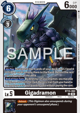 Gigadramon (BT15-062) - Exceed Apocalypse