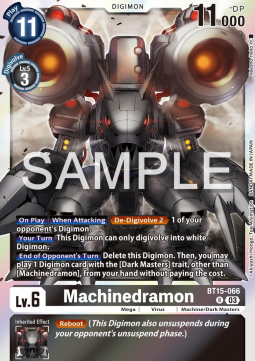 Machinedramon (BT15-066) - Exceed Apocalypse