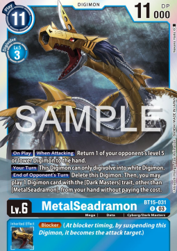 MetalSeadramon (BT15-031) - Exceed Apocalypse