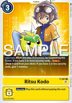 Ritsu Kodo (P-087) - Promos