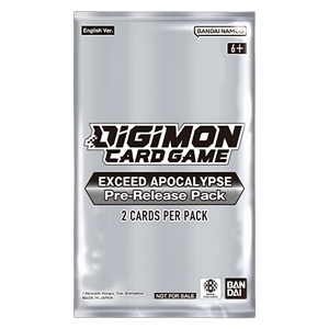 Exceed Apocalypse Pre-Release Pack Booster - Promos: Exceed Apocalypse