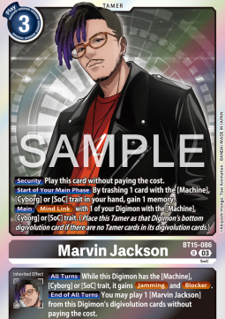 Marvin Jackson (BT15-086) (V.1) - Exceed Apocalypse
