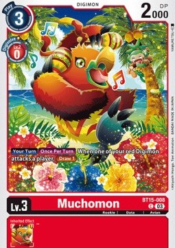 Muchomon (BT15-008) - Exceed Apocalypse