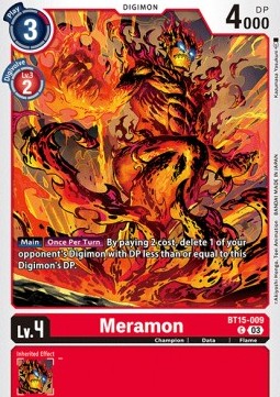 Meramon (BT15-009) - Exceed Apocalypse