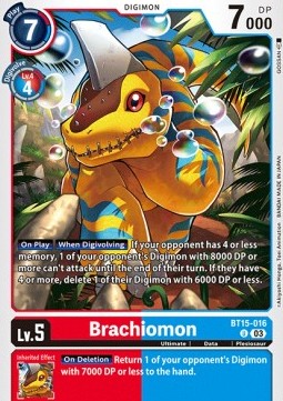Brachiomon (BT15-016) - Exceed Apocalypse