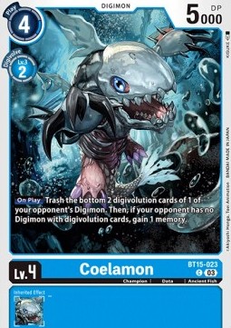 Coelamon (BT15-023) - Exceed Apocalypse