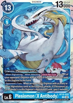 Plesiomon (X Antibody) (BT15-032) - Exceed Apocalypse