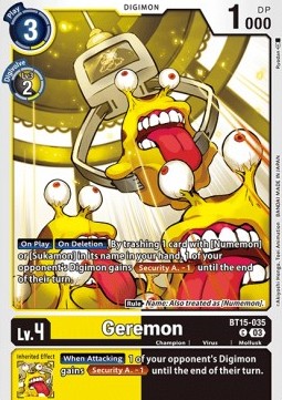 Geremon (BT15-035) - Exceed Apocalypse