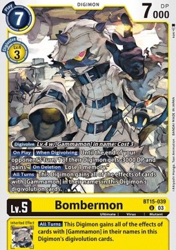 Bombermon (BT15-039) - Exceed Apocalypse