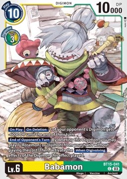 Babamon (BT15-041) - Exceed Apocalypse