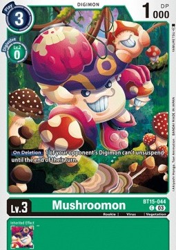 Mushroomon (BT15-044) - Exceed Apocalypse