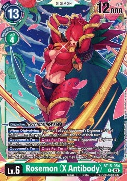 Rosemon (X Antibody) (BT15-054) - Exceed Apocalypse
