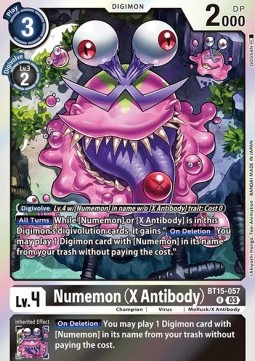Numemon (X Antibody) (BT15-057) - Exceed Apocalypse