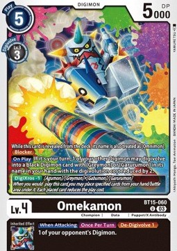 Omekamon (BT15-060) - Exceed Apocalypse