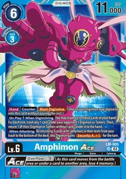 Amphimon Ace (LM-005) - Exceed Apocalypse