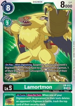 Lamortmon (LM-012) - Exceed Apocalypse