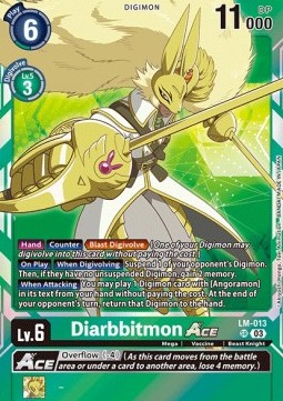 Diarbbitmon Ace (LM-013) - Exceed Apocalypse