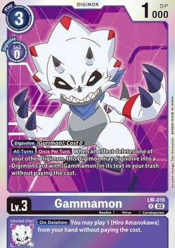 Gammamon (LM-016) - Exceed Apocalypse