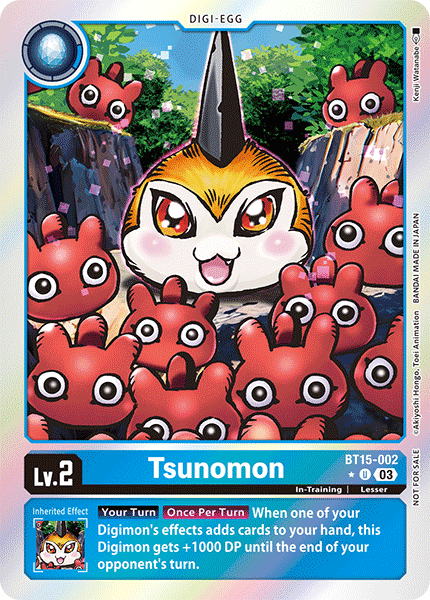 Tsunomon (BT15-002) (V.2) - Promos: Exceed Apocalypse