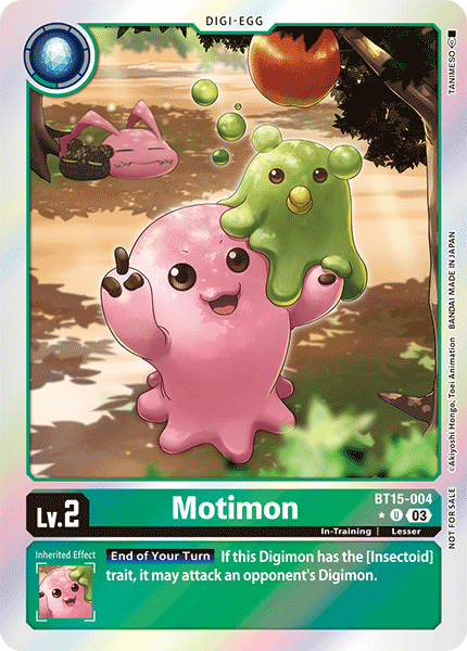 Motimon (BT15-004) (V.2) - Promos: Exceed Apocalypse