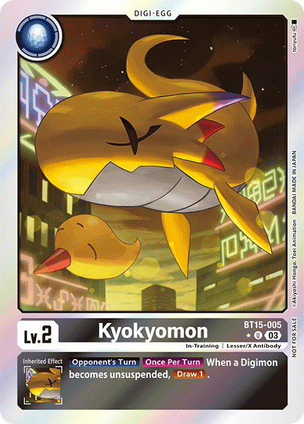 Kyokyomon (BT15-005) (V.2) - Promos: Exceed Apocalypse