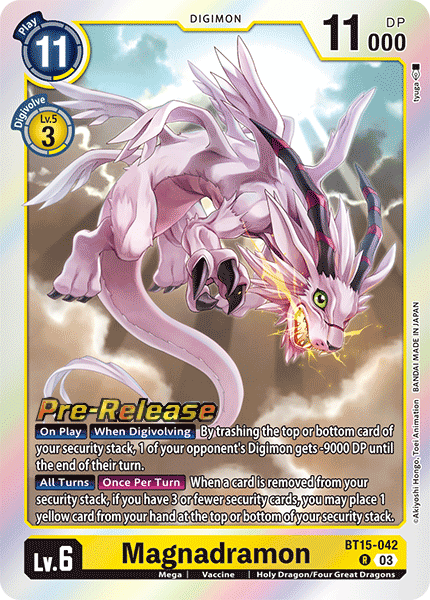 Magnadramon (BT15-042) - Promos: Exceed Apocalypse