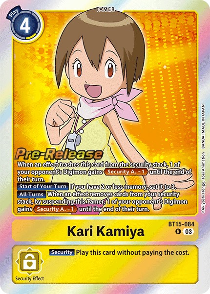 Kari Kamiya (BT15-084) - Promos: Exceed Apocalypse