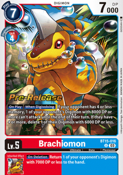 Brachiomon (BT15-016) - Promos: Exceed Apocalypse