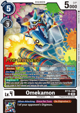 Omekamon (BT15-060) - Promos: Exceed Apocalypse