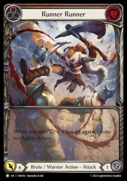 Runner Runner (Extended Art Rainbow Foil) - FAB Promos