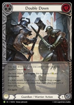 Double Down (Extended Art Rainbow Foil) - FAB Promos